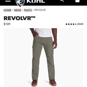 Kuhl Tan Chinos Versatile Cotton-Blend Pants